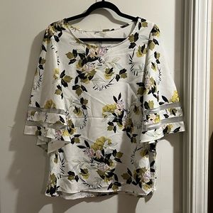 Floral Dressy Blouse